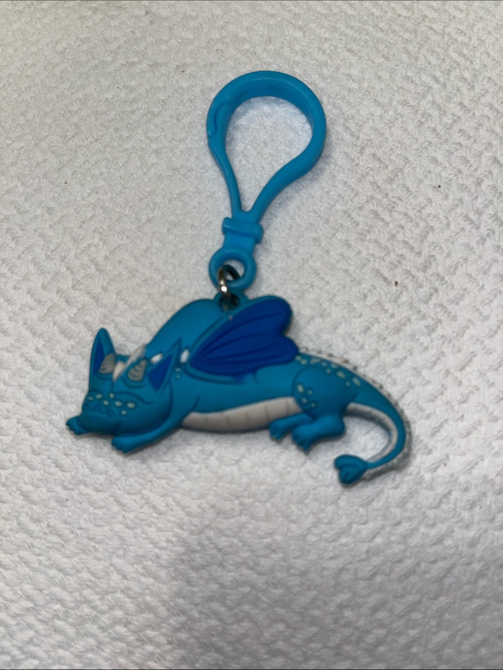 The American Heart Association Kids Heart Challenge BlueDragon Clip-On Bag Charm
